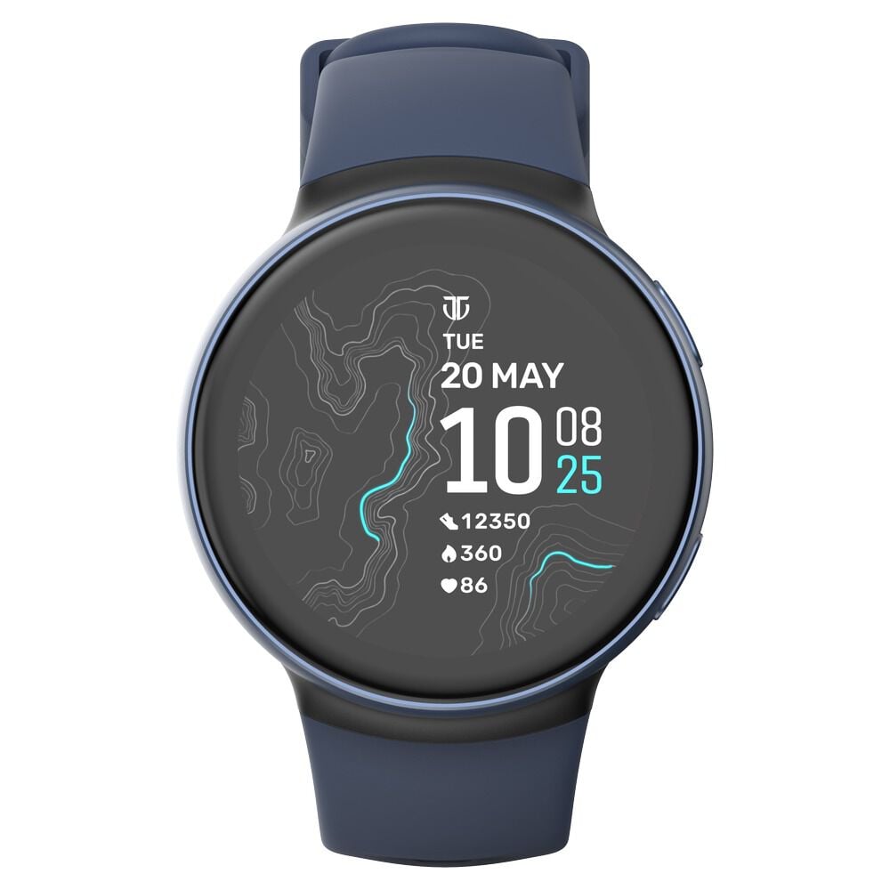 Titan Celestor Swift GPS Smartwatch with Advanced Badminton Mode, Zone Based Training ,AI Brief & Titan Q-Blue-image-41