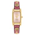 Coach Quartz Analog Pink Dial Leather Strap Watch for Women - image number 0