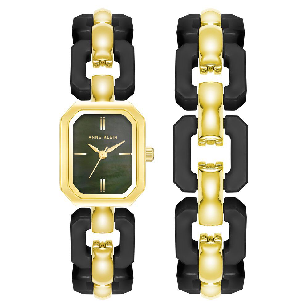 Anne Klein Quartz Analog Black dial Metal Strap Watch for Women-image-33
