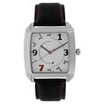 Fastrack Quartz Analog White Dial Leather Strap Watch for Guys - image number 0