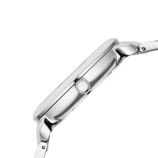 Xylys Quartz Analog Silver Dial Silver Stainless Steel Strap Watch For Women - image number 3