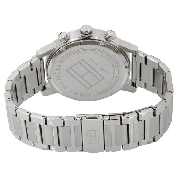 Tommy Hilfiger Quartz Multifunction Black Dial Metal Strap Watch for Men - image number 3