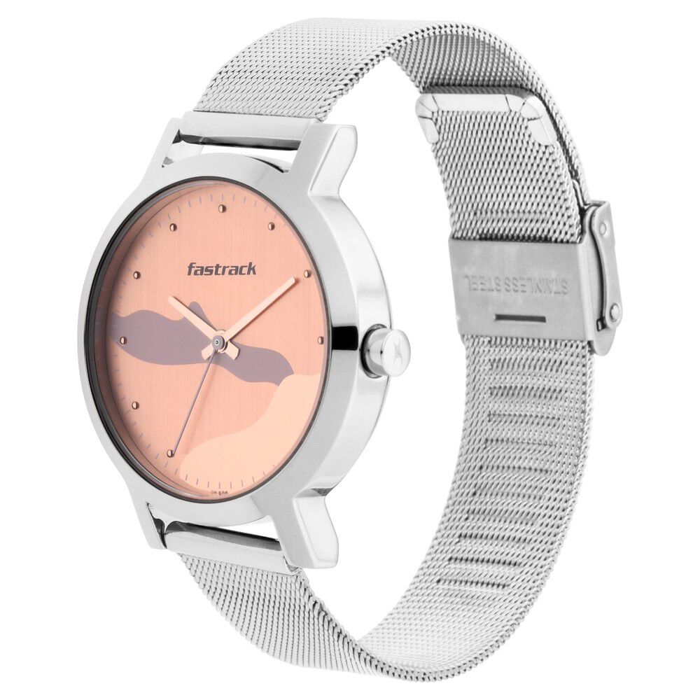 Fastrack essentials analog watch top