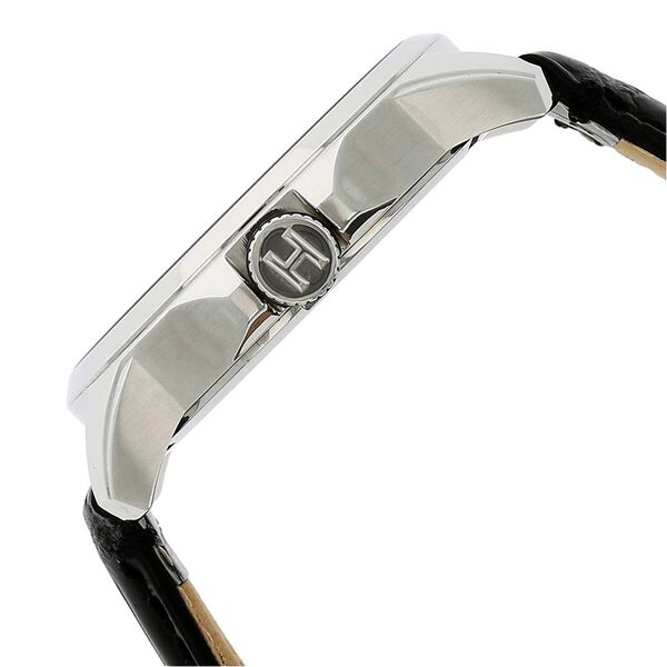 Tommy Hilfiger Quartz Analog Black Dial Leather Strap Watch for Men - image number 2
