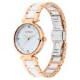 Titan Quartz Analog White Dial Ceramic Strap Watch for Women - image number 3