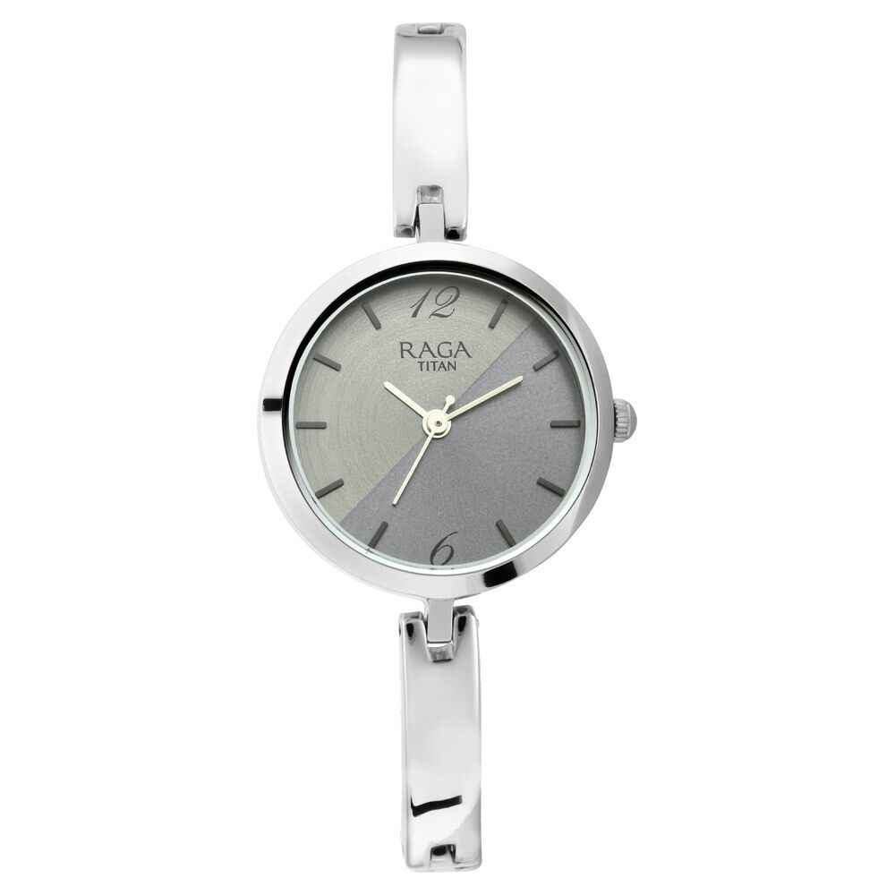 Titan raga silver watch price new arrivals