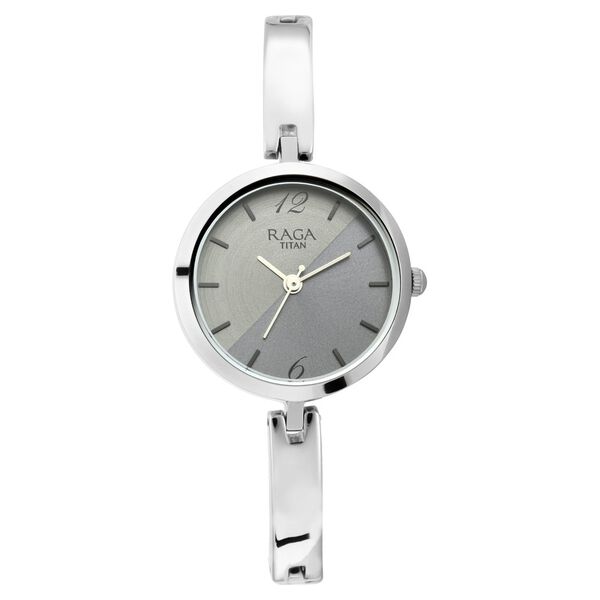 Titan Raga Viva Silver Dial Women Watch With Metal Strap - image number 1