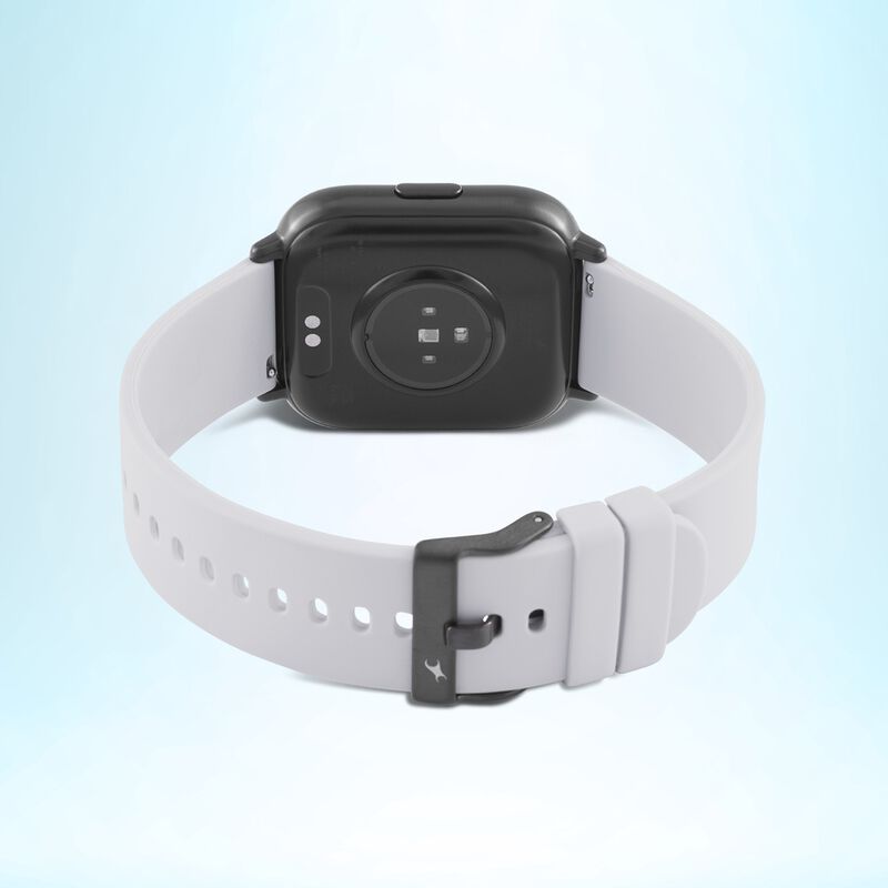 Buy Online Fastrack Reflex Vybe Smart Watch with Grey Strap 38078pp03