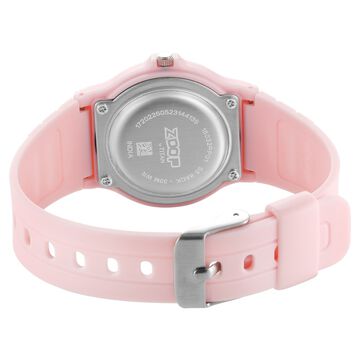 Zoop By Titan Back To School Quartz Analog White Dial Polyurethane Strap Kids Watch
