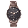 Sonata Wedding Edit Quartz Multifunction Black Dial Stainless Steel Strap Watch For Men - image number 0