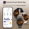 Fastrack Sleek Smartwatch 1.32" inch AMOLED Display, Sleek Design, Functional Crown, QR Hub, 24/7 Health Suite - image number 6