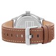 Tommy Hilfiger Quartz Analog with Date Blue dial Leather Strap Watch for Men - image number 2