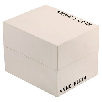 Anne Klein Quartz Analog Green Dial Rose Gold Metal Strap Watch For Women