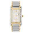 Titan Rectangle Silver Dial Analog with Date Stainless Steel Strap watch for Men