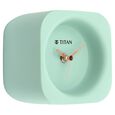 Titan Contemporary Blue Table Clock - image number 2