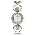 Titan Quartz Analog White Dial Stainless Steel Strap Watch for Women - image number 0