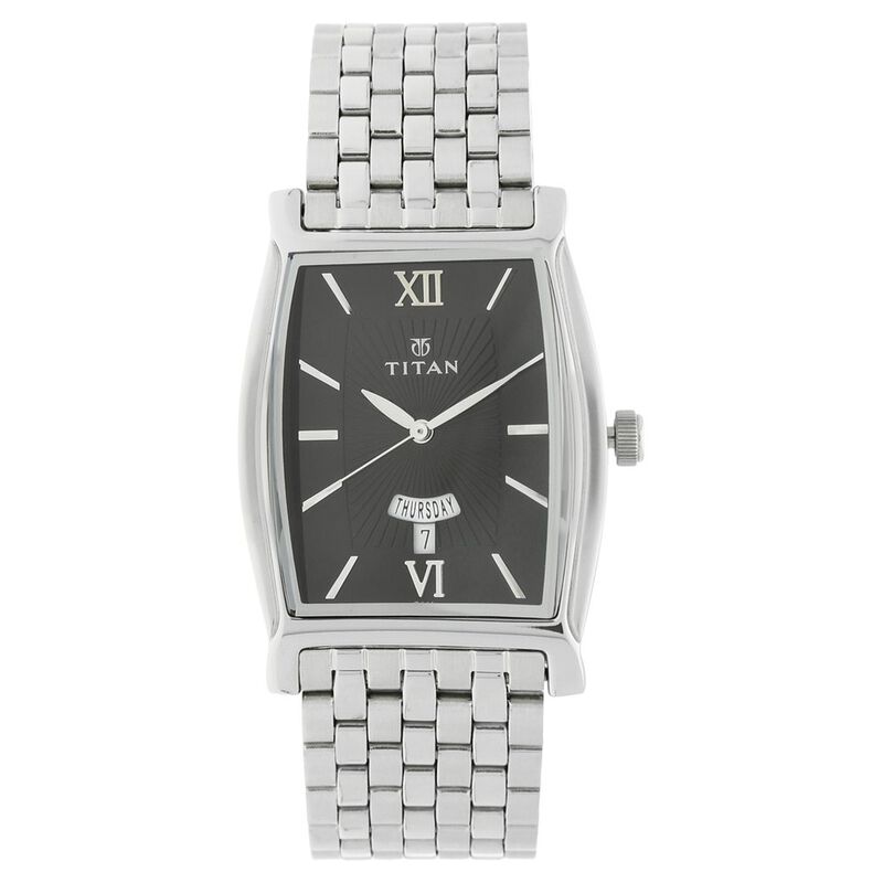 Titan Quartz Analog Black Dial Watch for Men