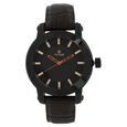 Titan Quartz Analog Solar Black Dial Leather Strap Watch for Women