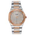 Sonata Poze Quartz Analog Beige Dial Two Toned Colour Stainless Steel Strap Watch For Men - image number 2