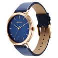 Titan Memento Quartz Analog Blue Round Dial Blue Leather Strap Watch For Men - image number 2