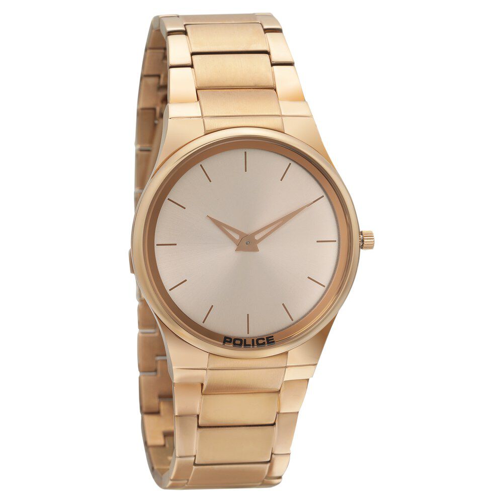 Police watches best sale women's rose gold