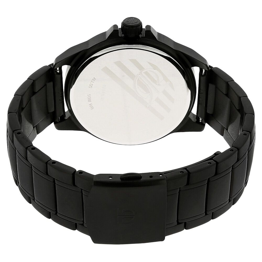 Buy Online Titan Quartz Analog with Day and Date Black Dial Stainless Steel Strap Watch for Men ns1701nm01 Titan