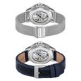 Kenneth Cole Automatic Grey Dial Leather Strap Watch for Men - image number 4
