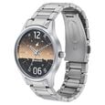 Fastrack Space Rover Quartz Analog Brown Dial Stainless Steel Strap Watch for Guys - image number 2