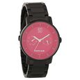 Fastrack Go Skate Quartz Analog with Day and Date Pink Dial Stainless Steel Strap Watch for Girls - image number 0