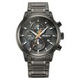 Titan Octane Primal Quartz Chronograph Grey Dial Grey Stainless Steel Strap Watch For Men - image number 1