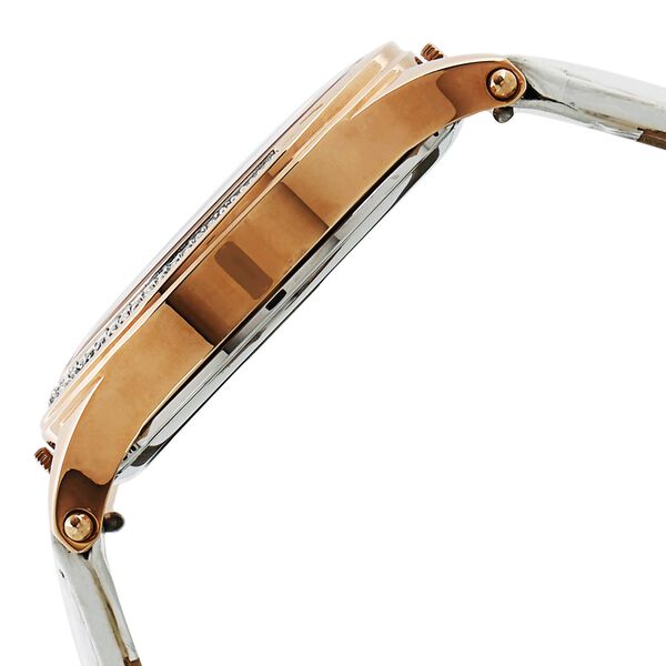 Titan Quartz Analog White Dial Leather Strap Watch for Women - image number 2