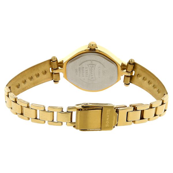 Sonata Quartz Analog Champagne Dial Stainless Steel Strap Watch for Women - image number 3