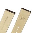 22 mm Brown Genuine Leather Strap for Men - image number 4