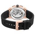 Kenneth Cole Automatic Black Dial Silicone Strap Watch for Men - image number 2