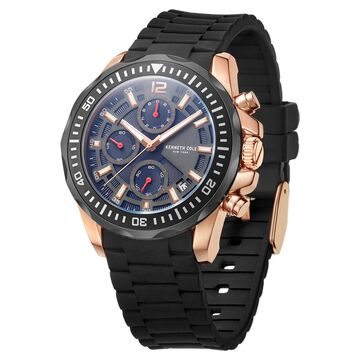 Kenneth Cole Chronograph Blue Dial Watch for Men