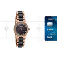 Sonata Poze Quartz Analog White Dial Two Toned Metal & Plastic Strap Watch For Women - image number 3