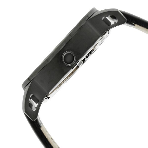 Kenneth Cole Automatic Transparent Dial Leather Strap Watch for Men - image number 2