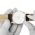 22 mm Brown Genuine Leather Strap for Men - image number 6
