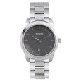 Sonata Quartz Analog with Date Anthracite Dial Stainless Steel Strap Watch for Men