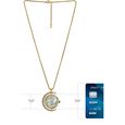 Sonata Poze Quartz Analog White Dial Golden Metal Strap Watch For Women - image number 3