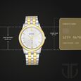 Titan Metal White Dial Analog with Day and Date Metal Strap watch for Men - image number 2