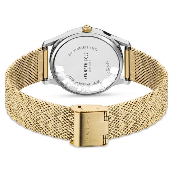 Kenneth Cole Quartz Analog Mother Of Pearl Dial Stainless Steel Strap Watch for Women - image number 2