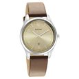 Titan Trendsetters Brown Dial Women Watch With Leather Strap