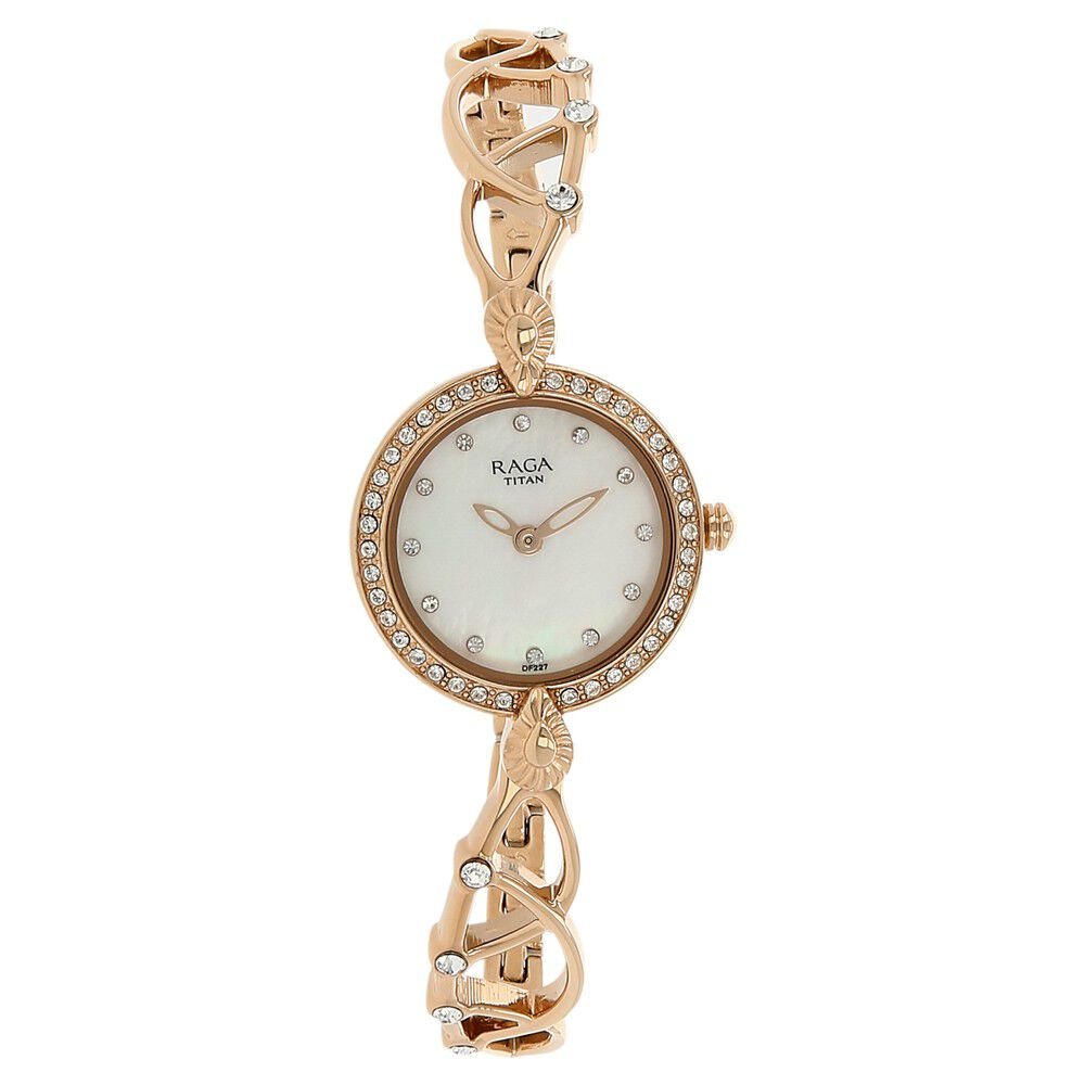 Buy Online Titan Raga Moonlight Mother of Pearl Dial Women Watch