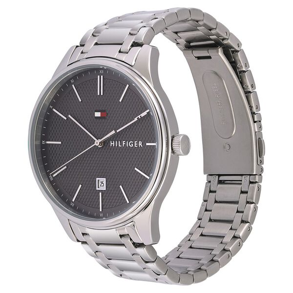 Tommy Hilfiger Quartz Analog with Date Grey Dial Stainless Steel Strap Watch for Men - image number 2