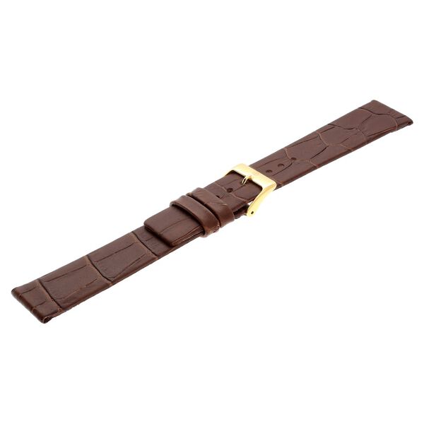 20 mm Brown Genuine Leather Straps for Men - image number 3