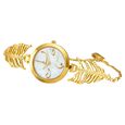 Titan Nebula Calligraphy Analog 18 Karat Solid Gold Watch for Women - image number 1