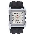 Fastrack Quartz Analog Silver Dial Leather Strap Watch for Guys - image number 0