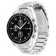 Tommy Hilfiger Quartz Multifunction Black Dial Stainless Steel Strap Watch for Men - image number 1
