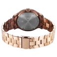 Titan Clasique Slim Quartz Analog with Date Coffee Brown Dial Stainless Steel Strap Watch For Men - image number 4